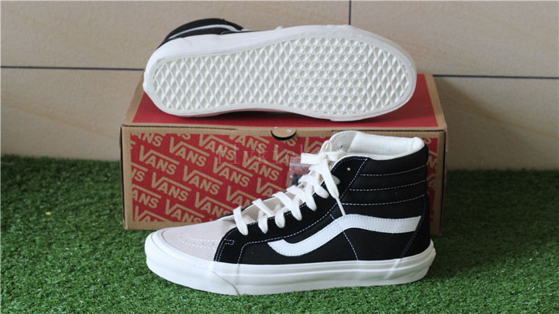 Original Fear Of God x Vans Sk8 Hi Reissue Black